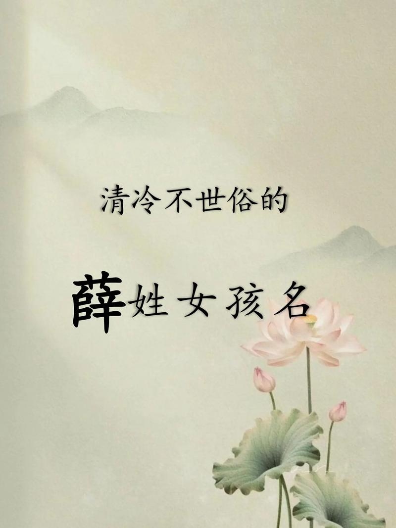 薛姓起名，传承姓氏魅力，书写独特人生篇章插图