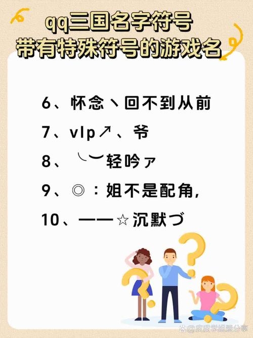 QQ三国符号大全，打造个性角色名插图