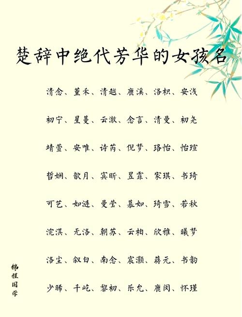 婉晓思婷 个性名字 独具魅力插图