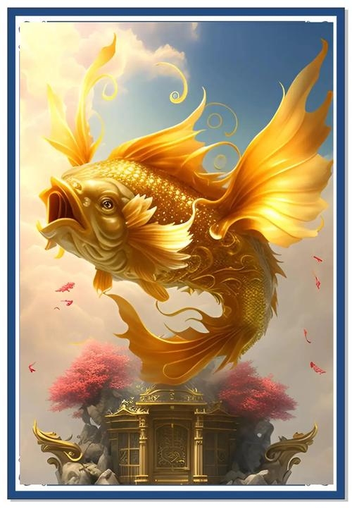 鱼跃天际,事业成功与财富增长的预兆插图 鱼跃天际,事业成功与财富增长的预兆插图