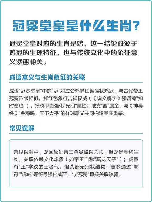 冠冕堂皇指的是哪个生肖？插图