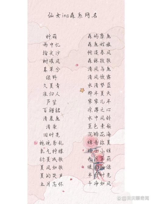 靓丽网名选篇，绽放青春，书写专属插图