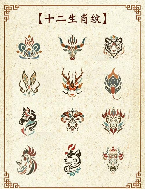 探索无所不知的生肖，智慧与洞察的神秘图腾插图