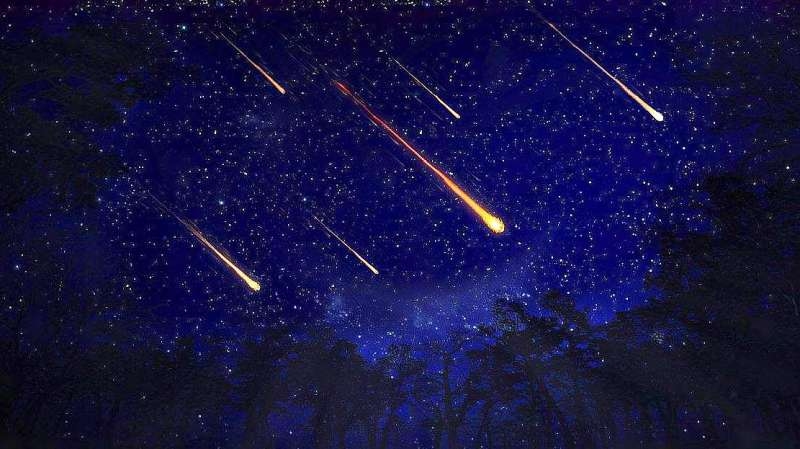 凤凰座流星雨，夜空中的璀璨诗篇插图