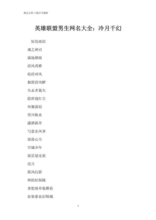 LOL名字大全，霸气侧漏，彰显你的王者风范插图