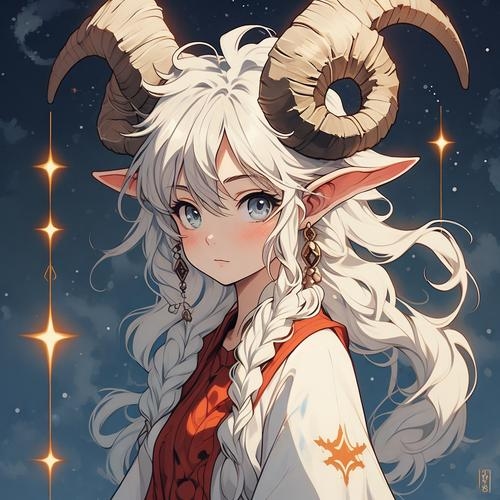 牧羊座女生，勇敢、独立与自由的灵魂插图