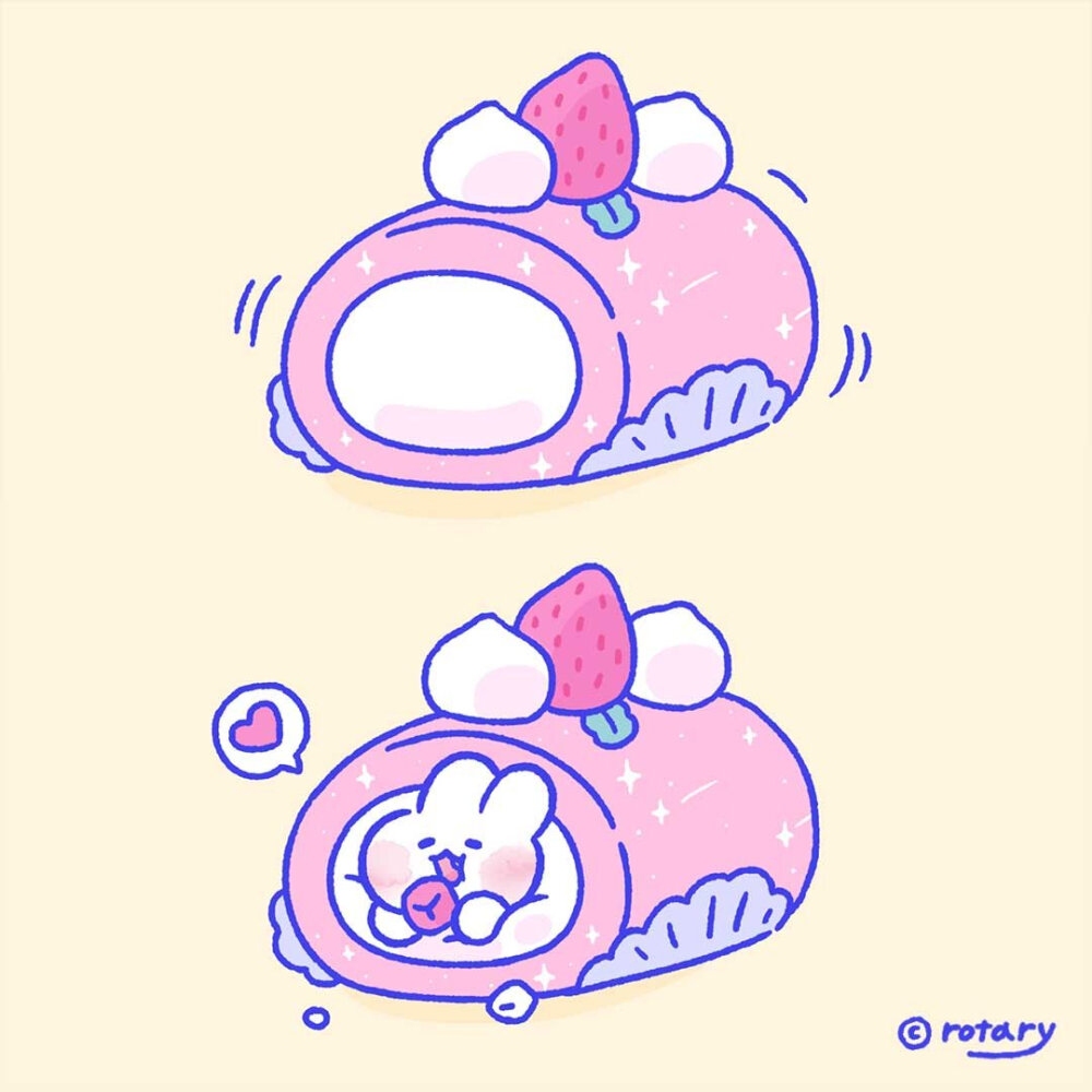 萌趣小清新，软糖奶兔酱插图
