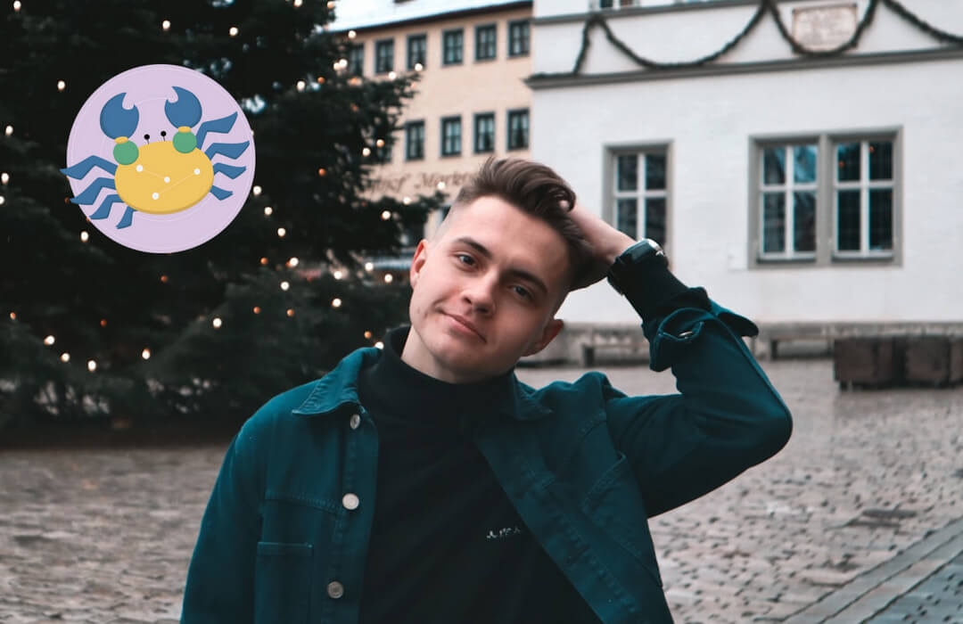 巨蟹男生，内向含蓄，情感丰富，善良宽容插图