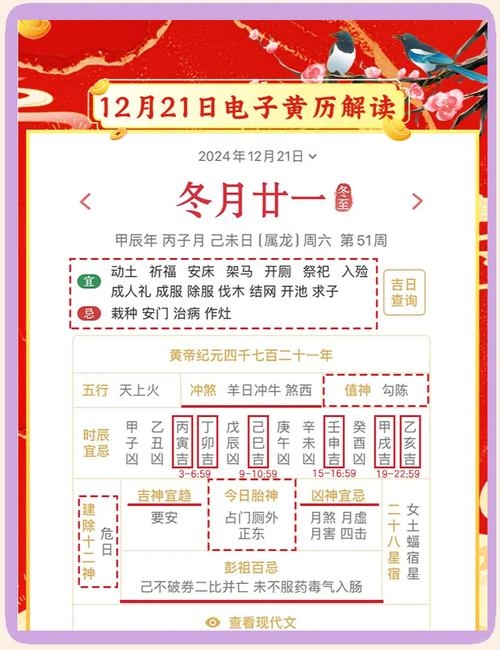 2026年冬至时间，12月21日子时交节插图