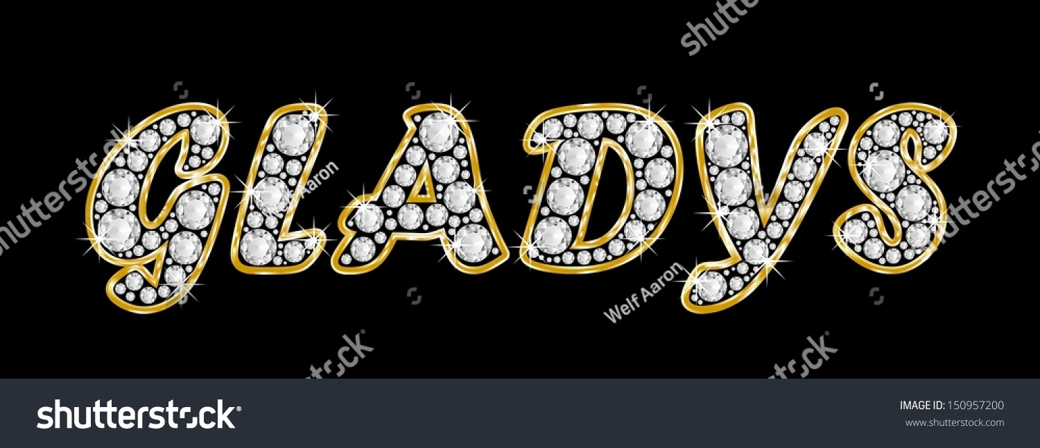 Gladys，快乐之源，经典好名插图