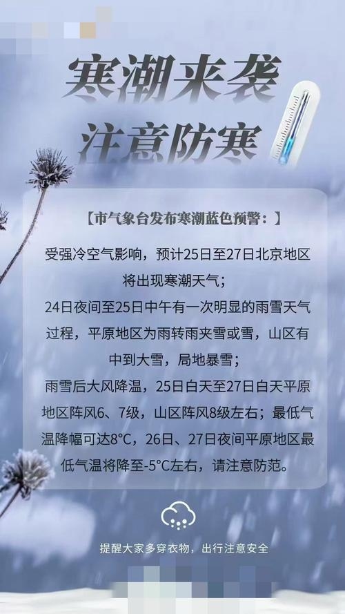 2024年冬九九入九时间，12月21日，警惕强寒潮影响插图