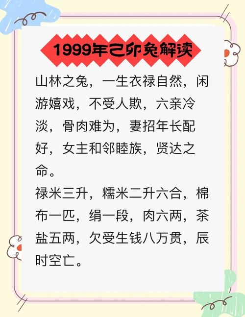 20-30字标题，99年属相虎或兔，虚岁增长 。插图