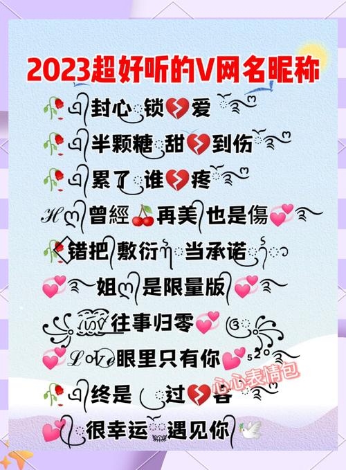 2023年最火微信网名揭秘，个性与潮流的完美融合插图