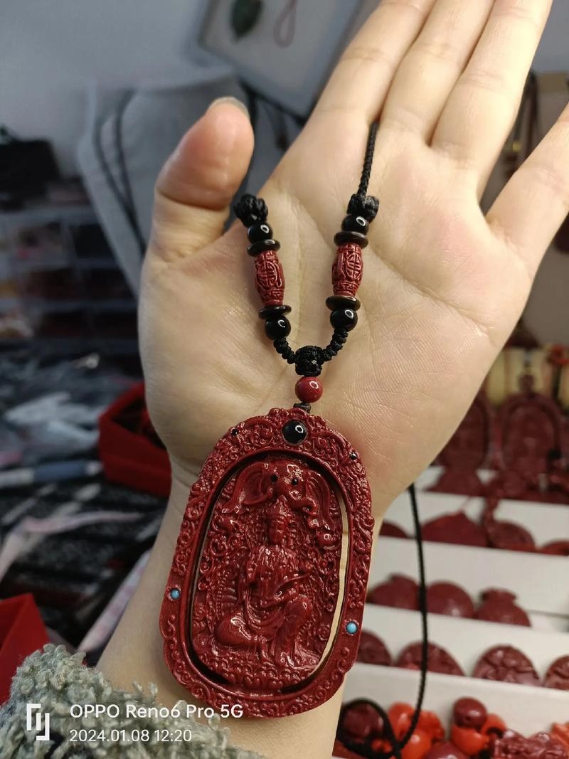 2024龙年本命，朱砂黑发晶护身，玉镯普贤菩萨保平安插图
