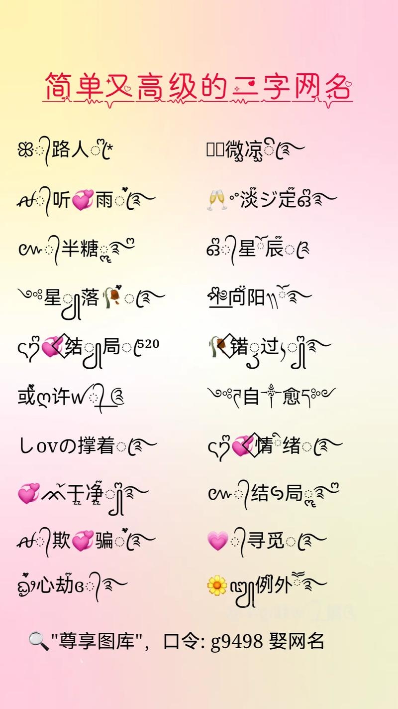 QQ炫舞符号大全 | 使用技巧与优化,通用名识别方式解析插图 QQ炫舞符号大全 | 使用技巧与优化,通用名识别方式解析插图