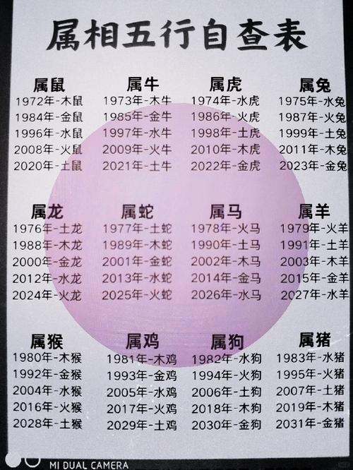 1968年属什么生肖？插图