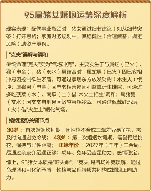 揭秘95年属猪人的性格与运势插图