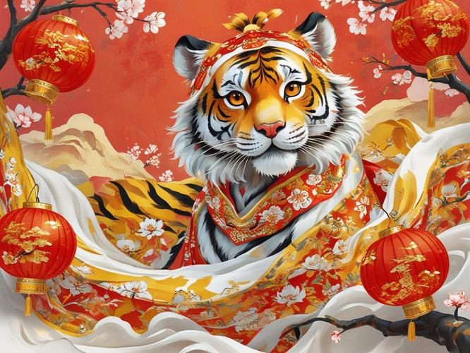 2022年生肖属虎,迎接虎力全开的一年。插图 2022年生肖属虎,迎接虎力全开的一年。插图