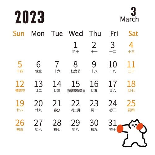 2023年日历，新起点，新征程的时光导航插图