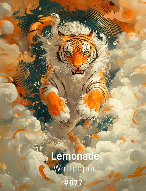 2022虎年，勇气与力量的象征插图