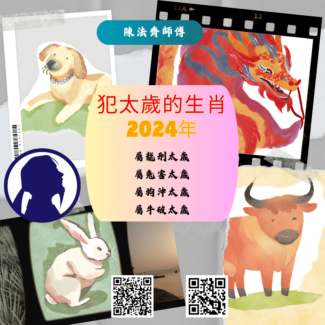 2024年太岁犯龙、狗等生肖，需防运势低迷插图