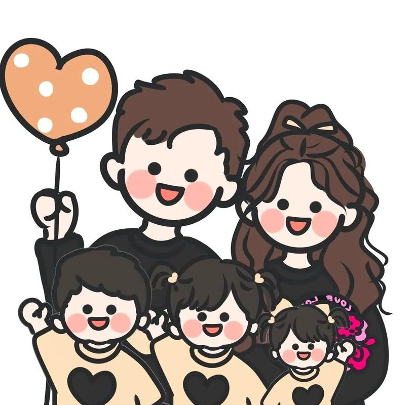 温馨小窝，五口心连插图