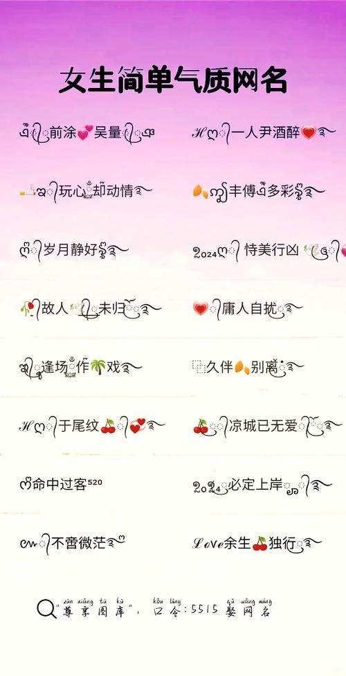 竖线字体+平假名，打造现代古典的飞车网名风格插图