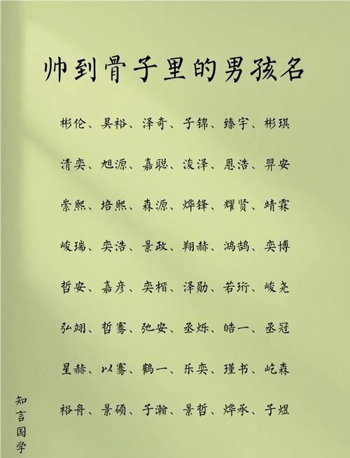 探寻最帅的名字，那些让人过目不忘的独特命名插图