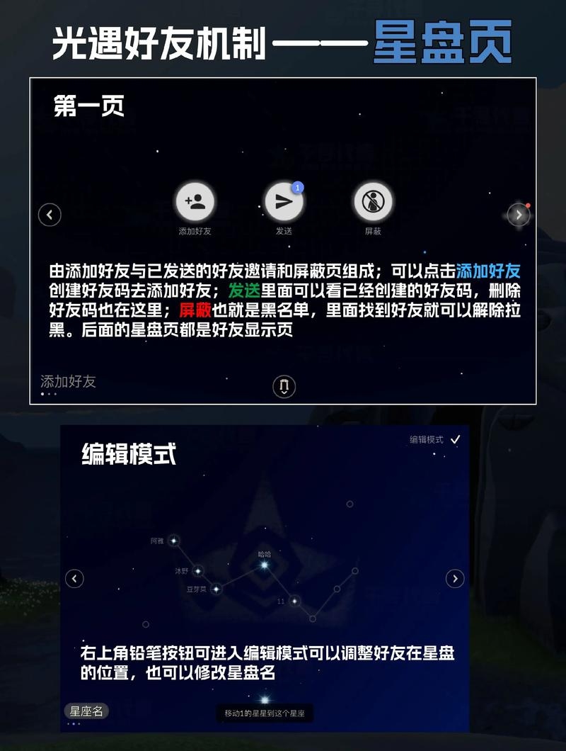 星盘在线查询免费，光遇好友离线状态查看方法详解插图