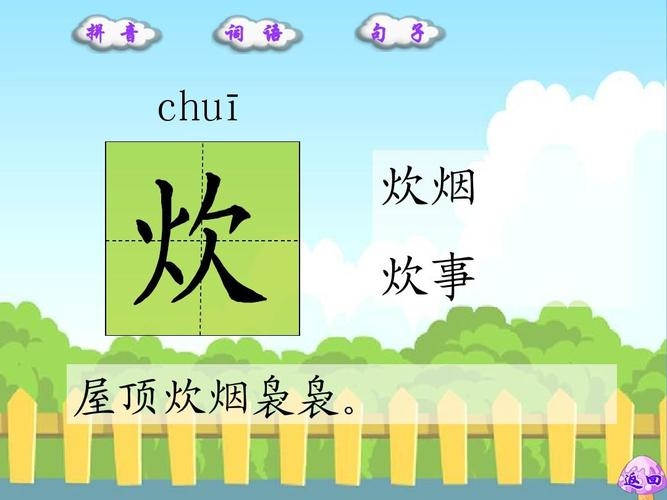 炊烟袅袅，探寻炊字的拼音与意蕴插图