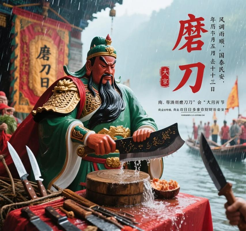 5月13日关公磨刀节，纪念忠诚与勇武插图
