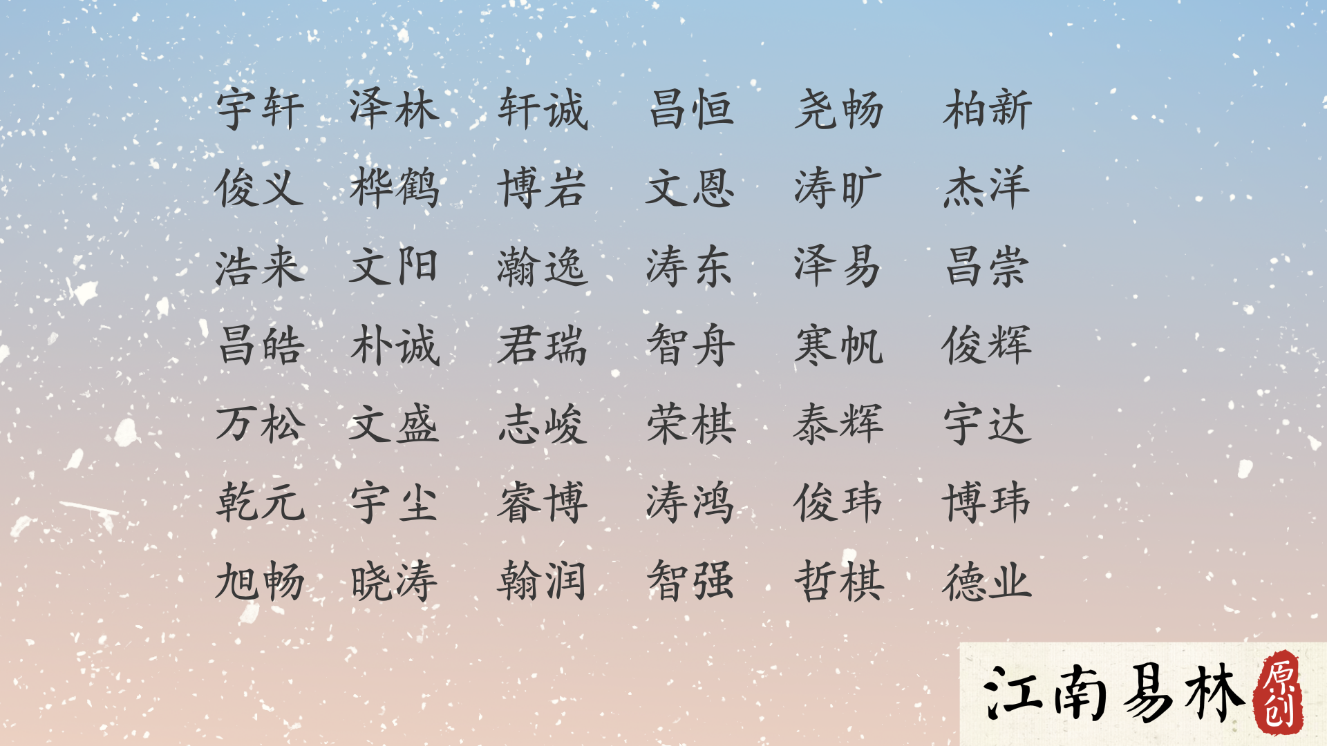 燊字取名需避火遇水之忌，五行搭配应契合八字喜用。插图