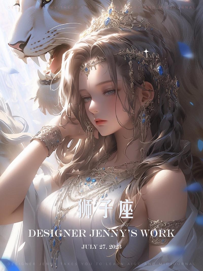 狮子座女性，自信从容，魅力无限插图