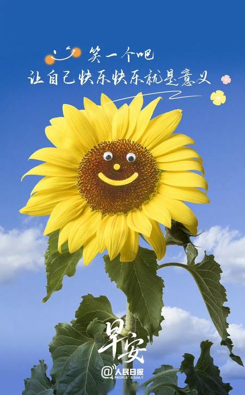 阳光微笑，传递正能量插图