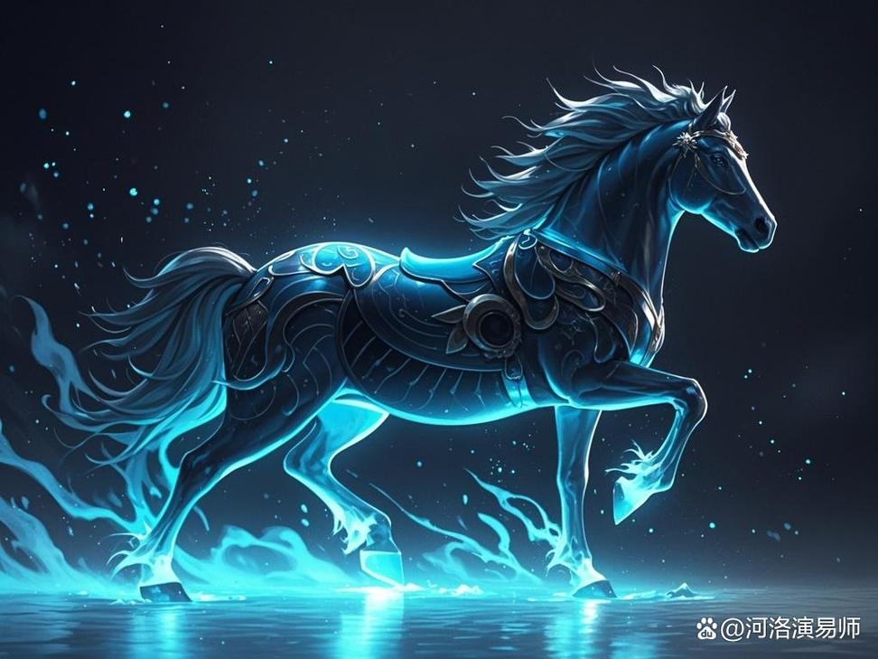 原野狂舞，生肖马之象征插图