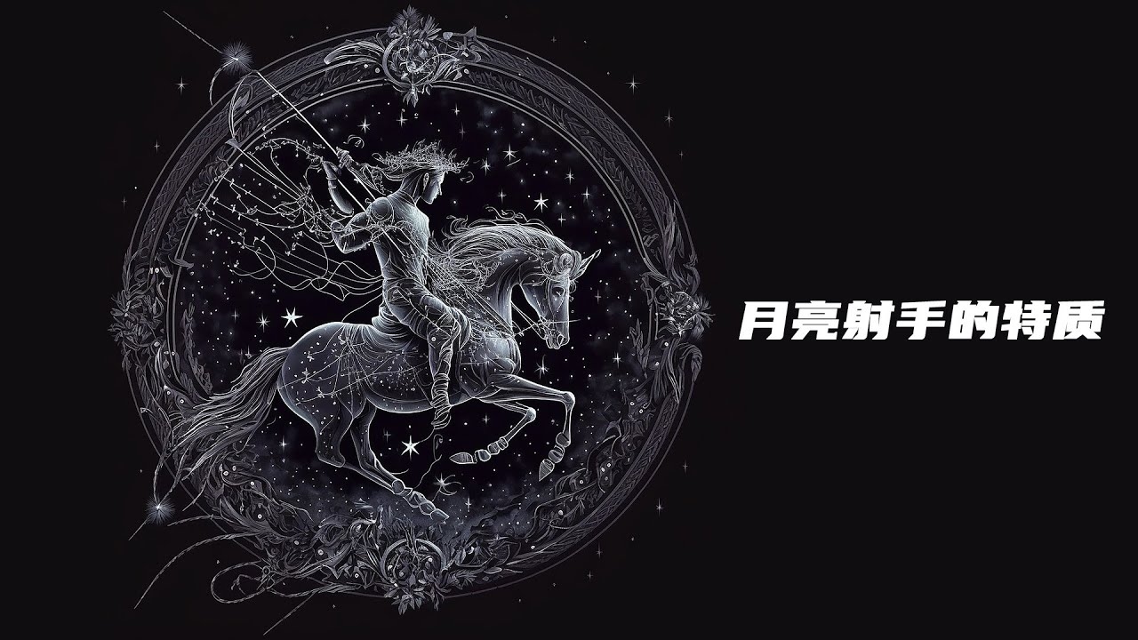 月影下的射手，探索射手座与月亮的神秘联系插图