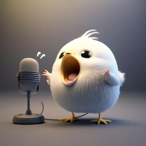 一只会唱的可爱小鸡插图