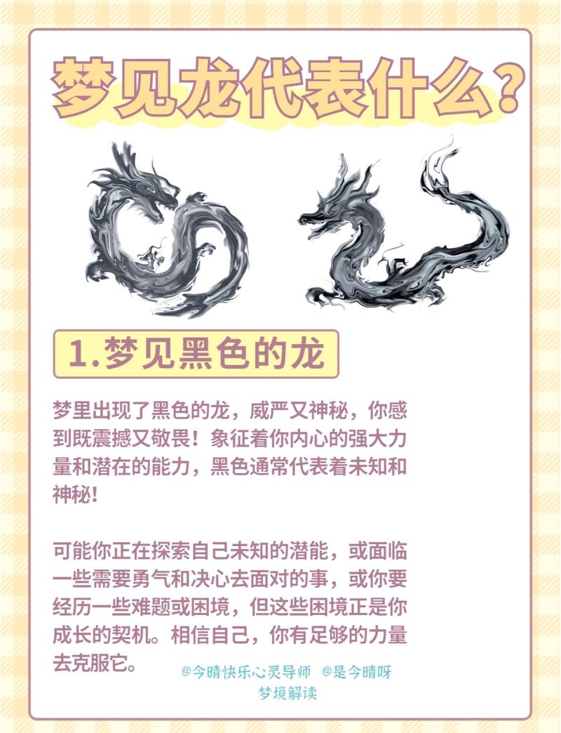 周公解梦，梦到龙的寓意与解析插图