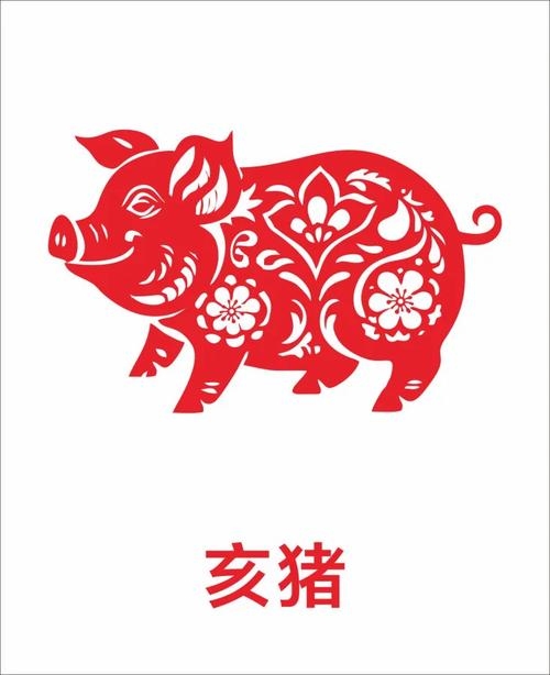 杂乱无章生肖，猪的无序象征插图