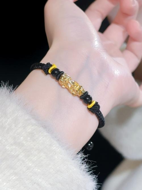 正确佩戴黄金貔貅手链，助你财运亨通！插图