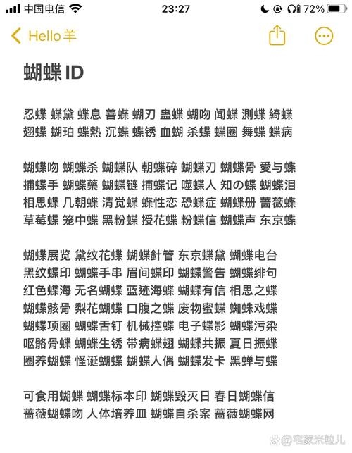 最酷的网名，破茧成蝶的魔法密码插图