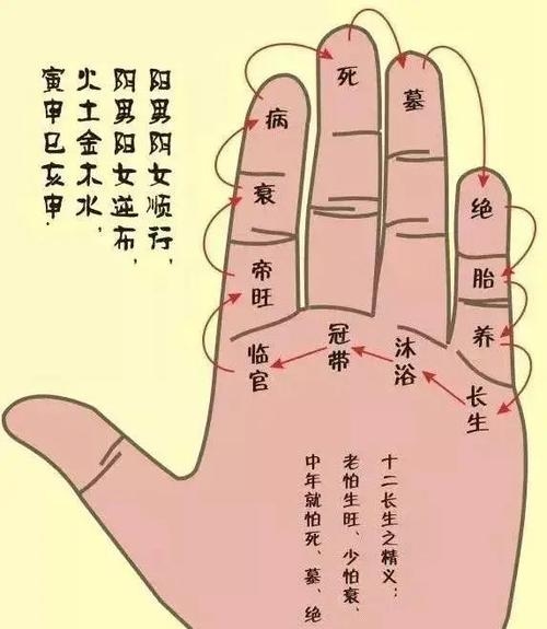 指甲算命，探索古老而神秘的微相学插图