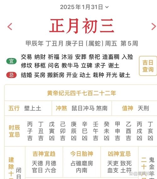 正月初三，传统观念中的黄道吉日探析插图