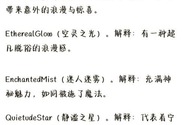 爱的网名，让爱之名闪耀日常-方知甜