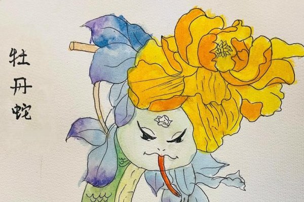 笔下生花，智慧之蛇的文采象征-方知甜