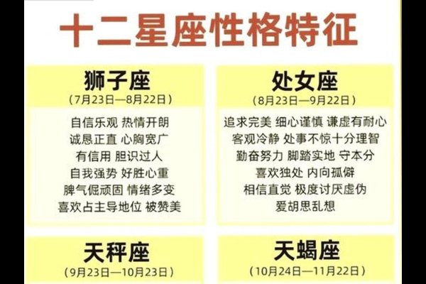 八月初八星座揭秘，天蝎与谁最配？-方知甜