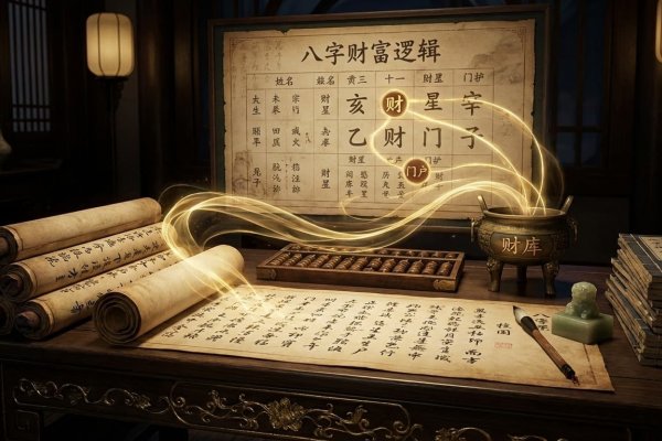 八字财运解读，命格剖析，财富基础稳固-方知甜