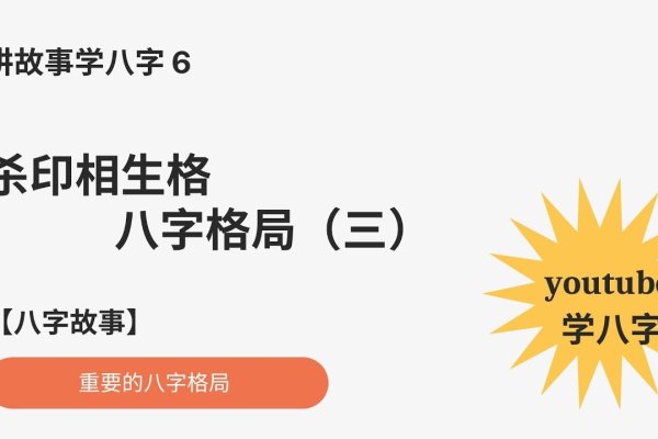 八字格局，开启人生格局与运势的密钥-方知甜