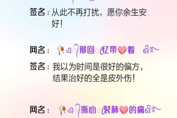 超长网名背后的伤感故事-方知甜