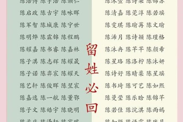 陈姓男孩名字的诗意与寓意-方知甜